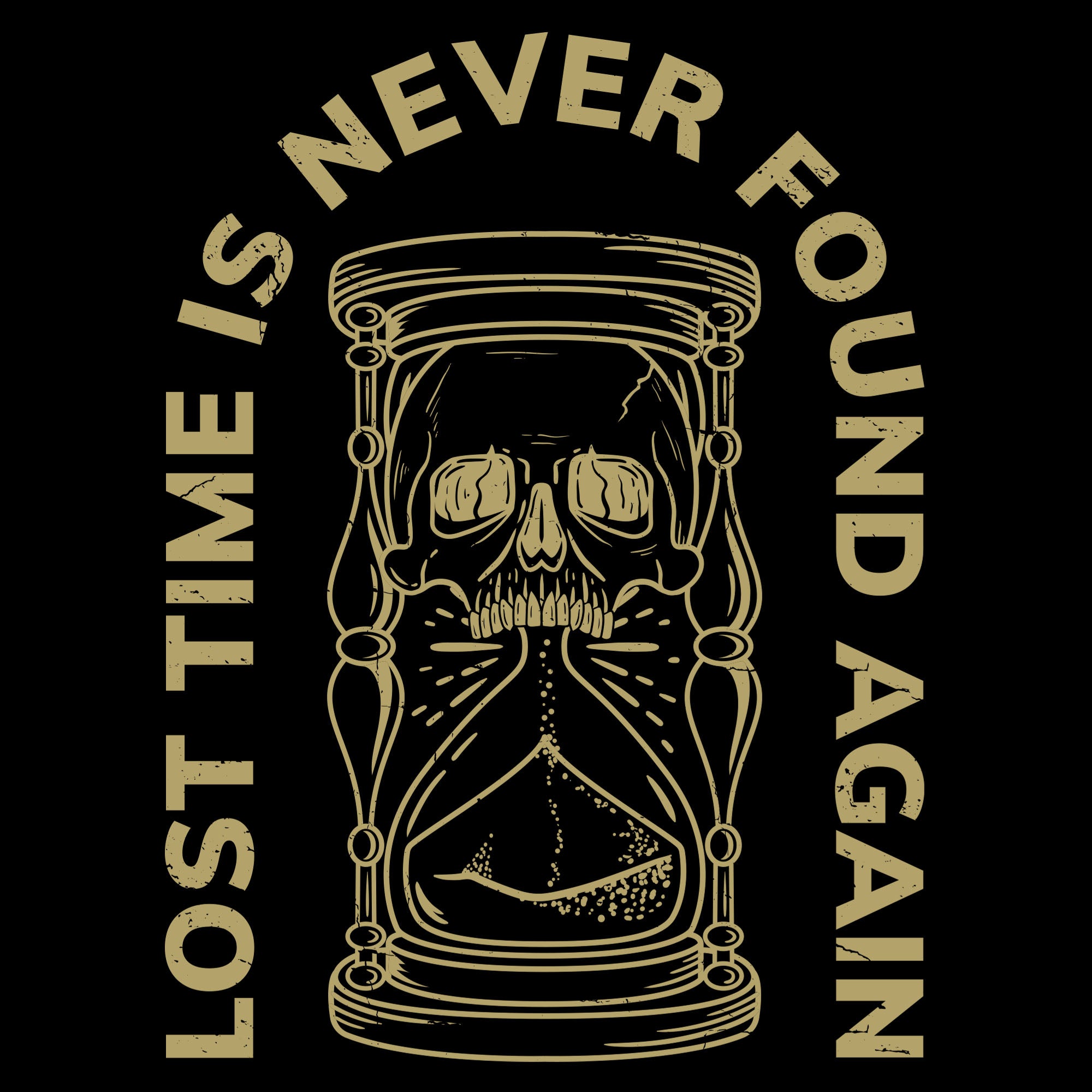 Lost Time T-Shirt - Black