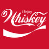 Women's Enjoy Whiskey V-Neck - Red