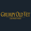 Grumpy Old Vet T-Shirt - Midnight Navy