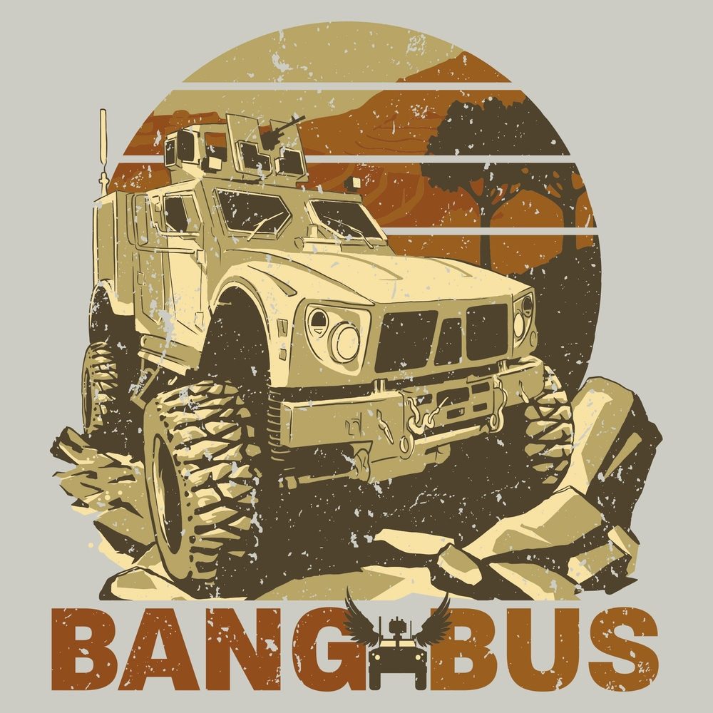 Bang Bus T-Shirt - Sand