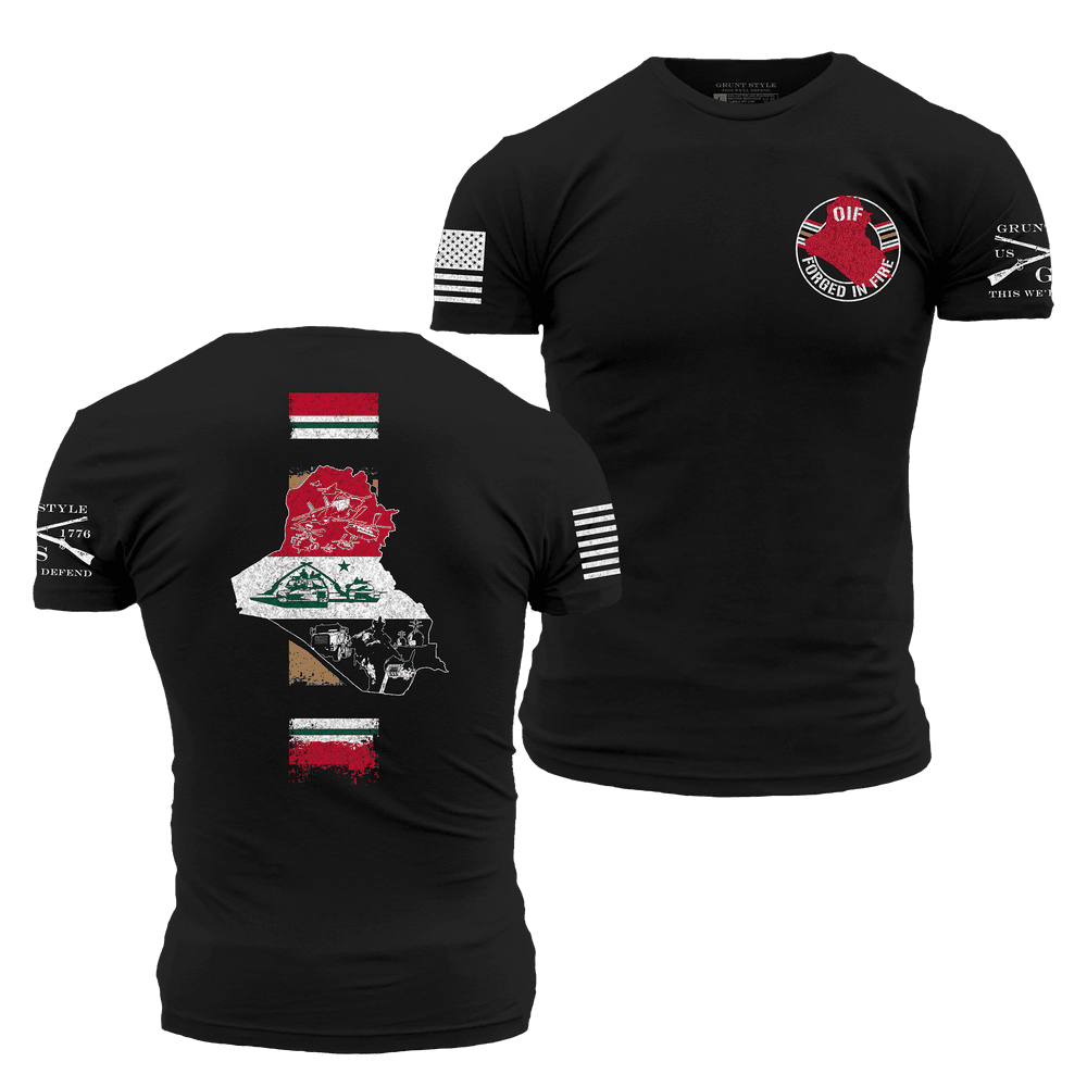 Forged In Fire OIF 2.0 T-Shirt - Black