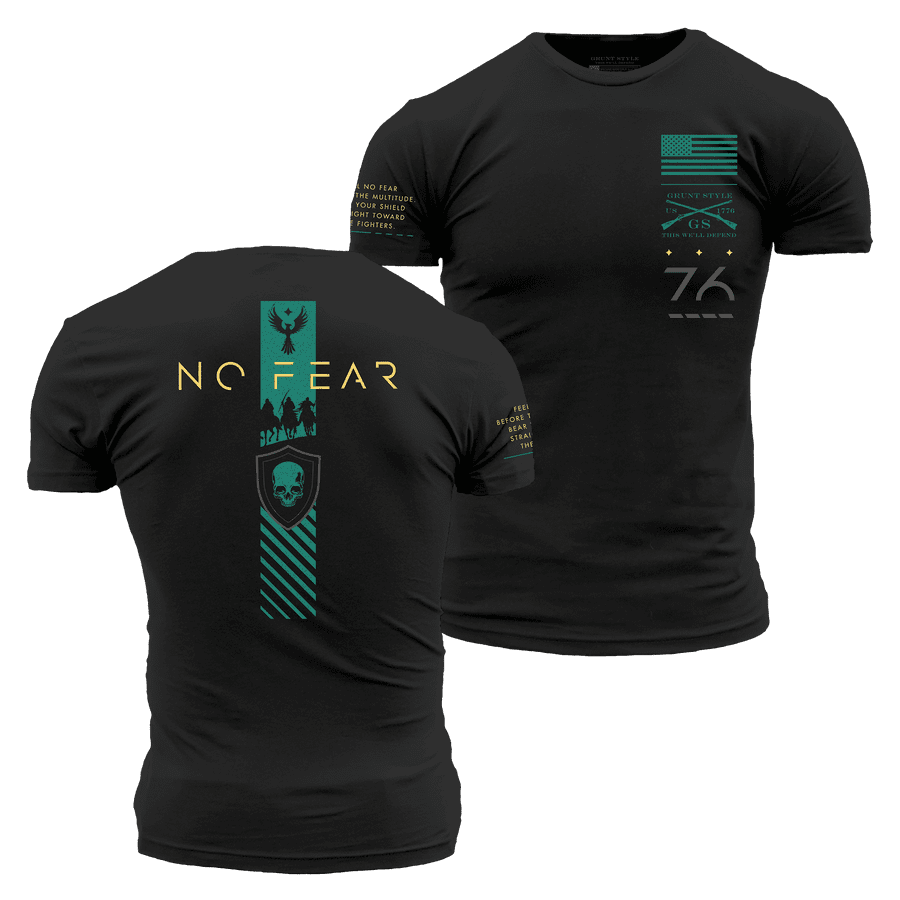 No Fear T-Shirt - Black