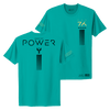 Women's Made For Power Boyfriend Fit T-Shirt - Heather Aqua