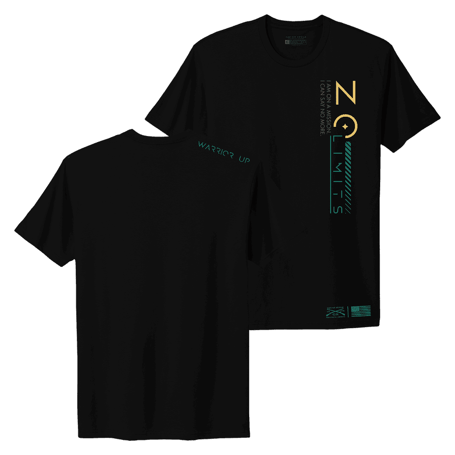 Women's No Limits Boyfriend Fit T-Shirt - Black