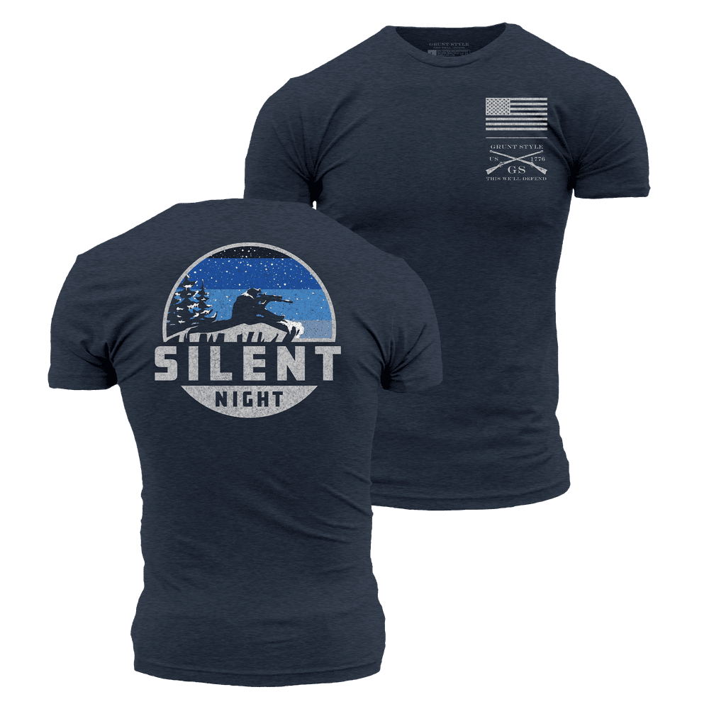 Silent Night T-Shirt - Midnight Navy