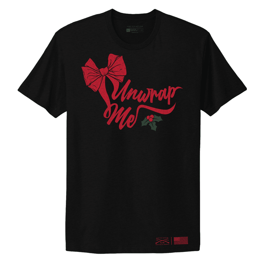 Women's Unwrap Me Boyfriend Fit T-Shirt - Black