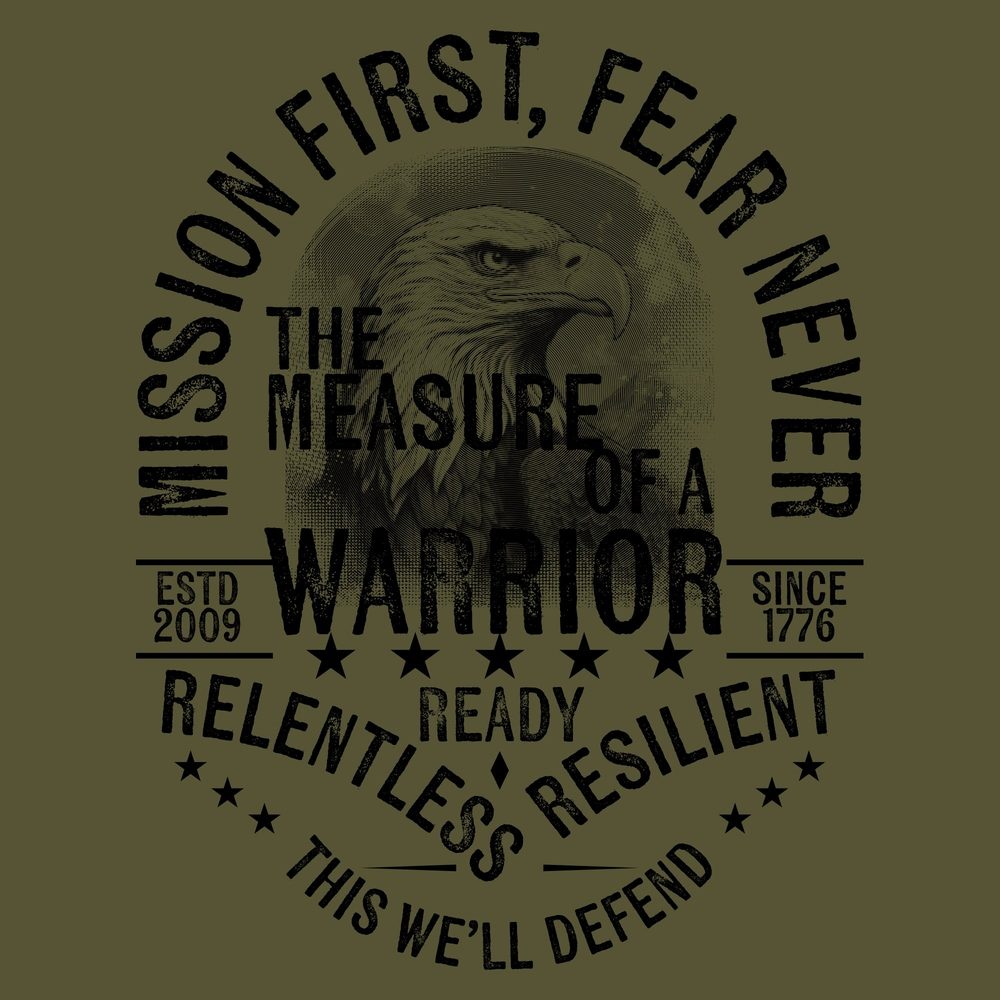 Women's Mission First Boyfriend Fit T-Shirt - Military Green