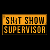 Sh*t Show Supervisor Hoodie - Black