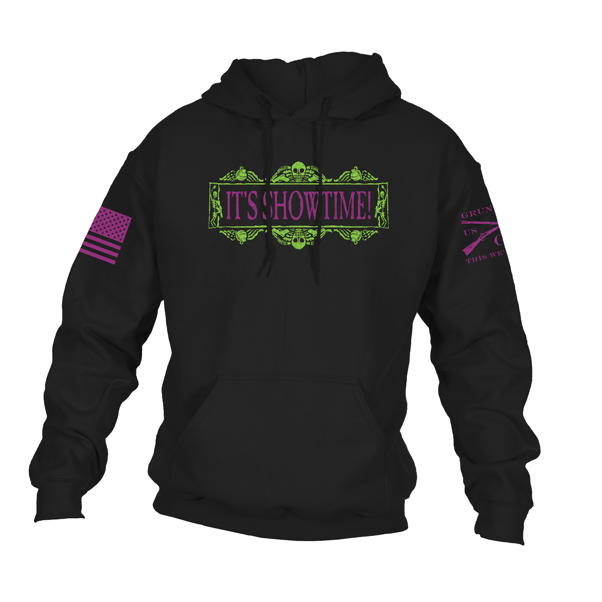 It's Showtime Hoodie - Black