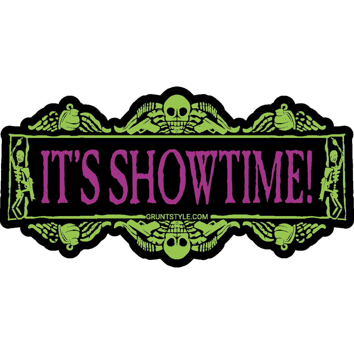 It's Showtime Sticker