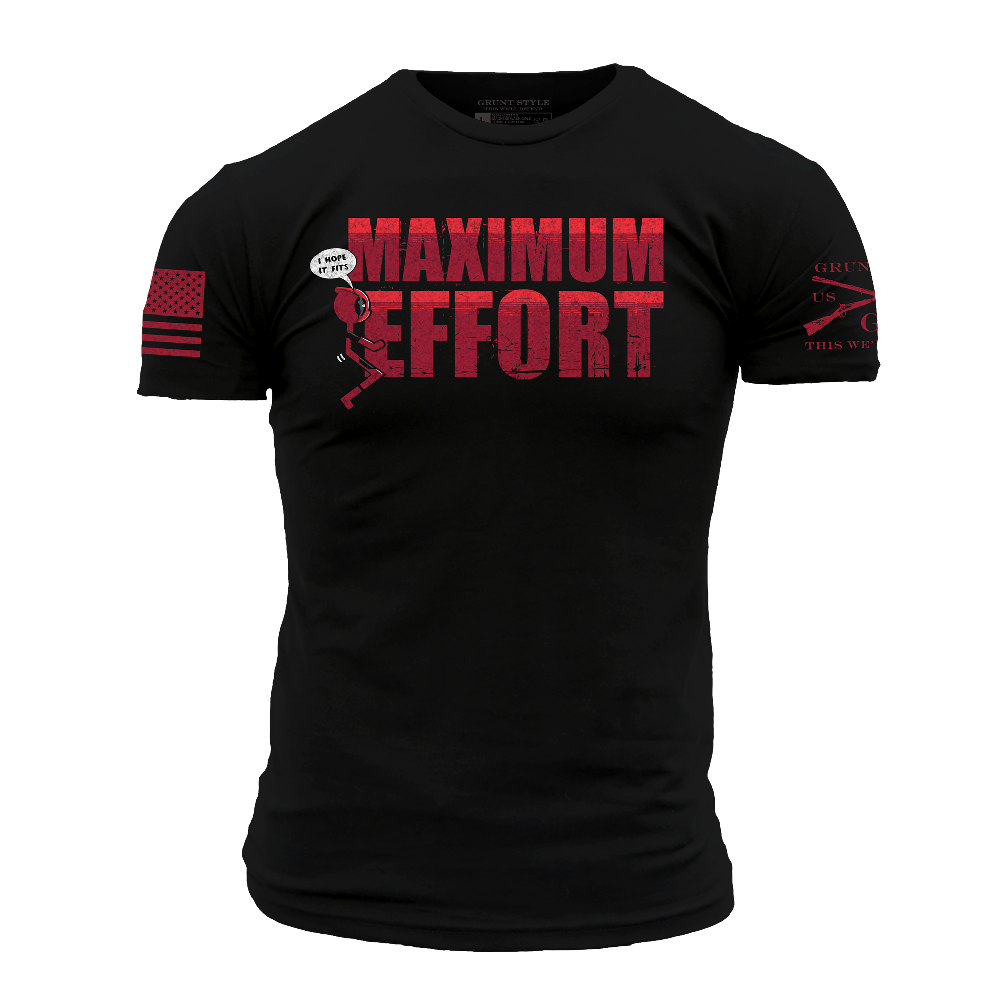 Maximum Effort T-Shirt - Black