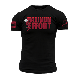 Maximum Effort T-Shirt - Black