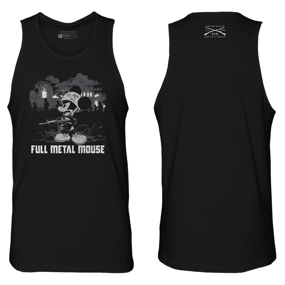 Full Metal Mouse Tank - Black