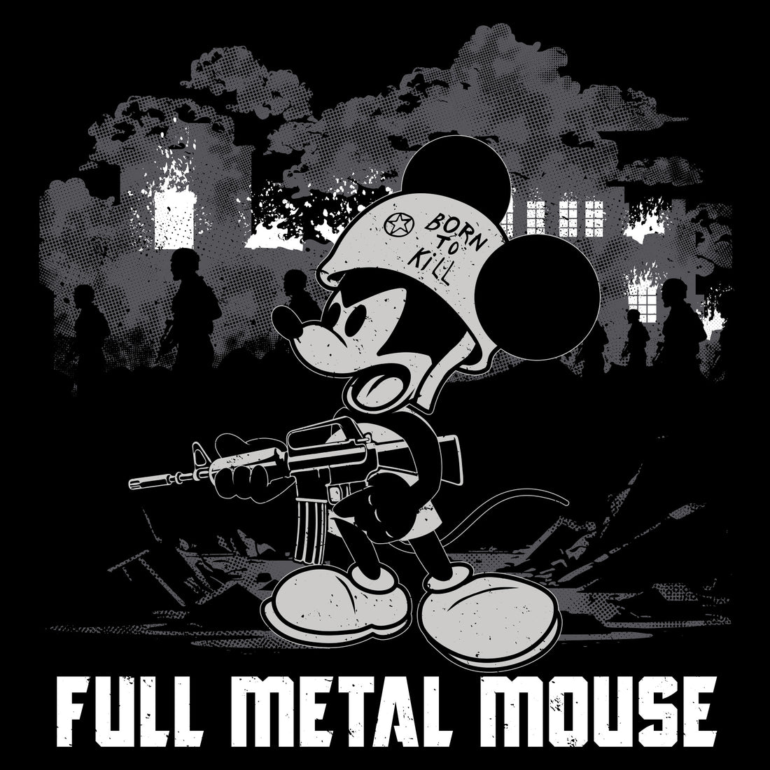 Full Metal Mouse Tank - Black