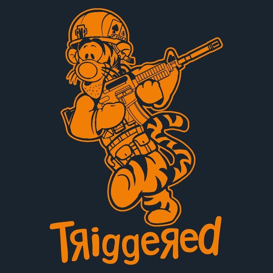 Triggered T-Shirt - Midnight Navy