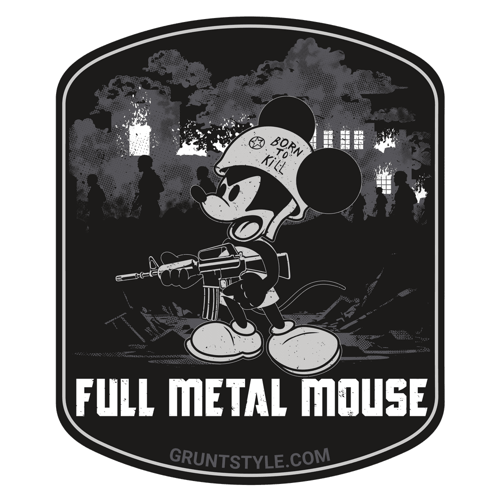 Full Metal Mouse Sticker