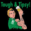 Women's Tough & Tipsy Boyfriend Fit T-Shirt - Black