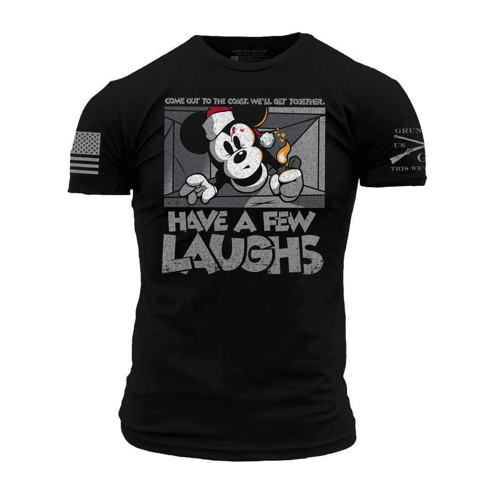 Have A Few Laughs T-Shirt - Black