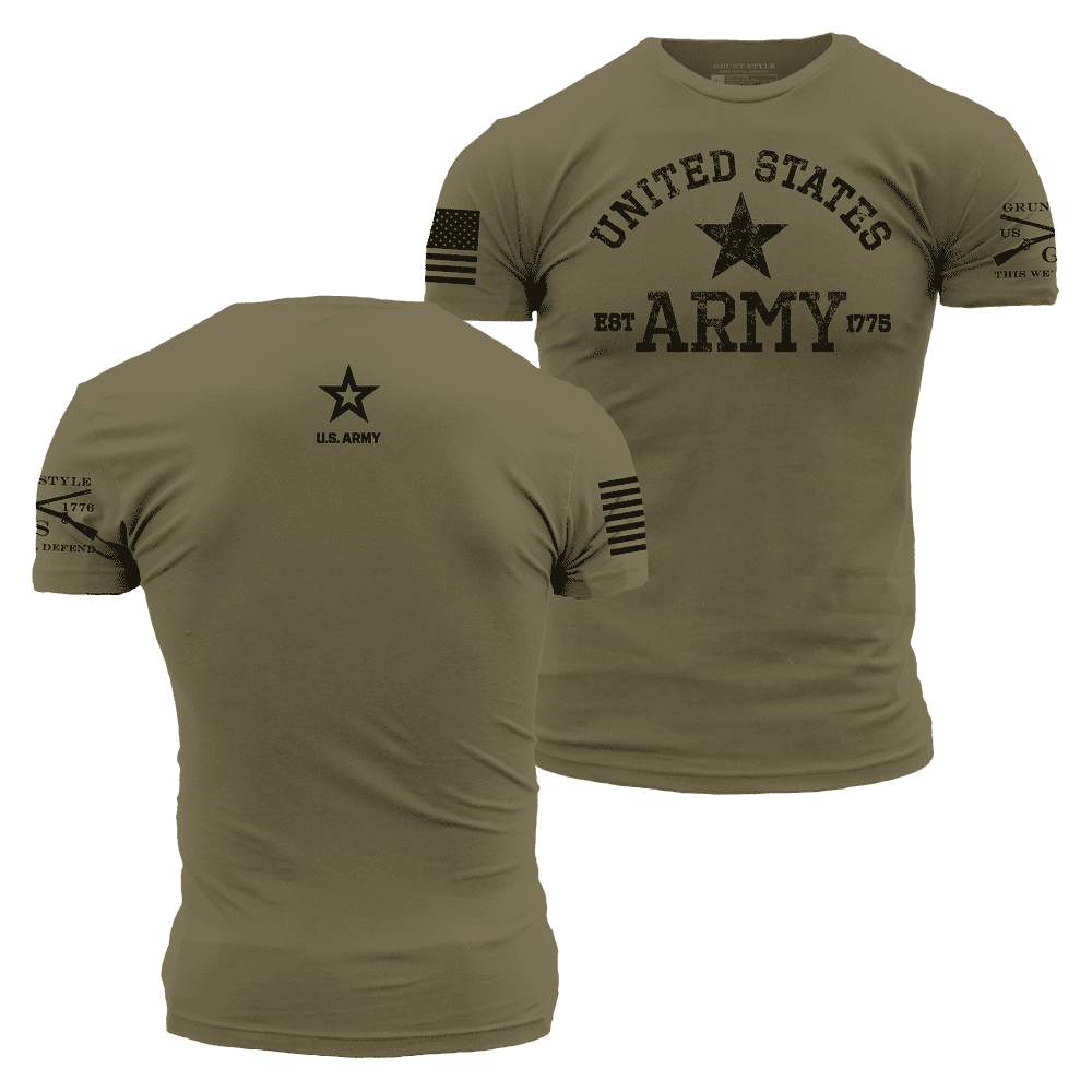 Army t shirts for men best sale