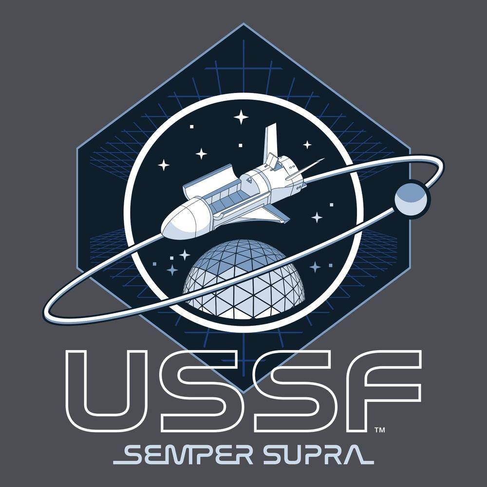 grunt style space force shirt