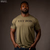 Vet Bod T-Shirt - Military Green Veteran Inspired Graphic Shirt | Grunt Style 