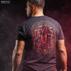 Devils In The Details T-Shirt - Black, devil tee shirts for halloween| Grunt Style