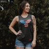 USA Flag Tank Tops for Women 