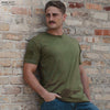 Basic T-Shirts - Military Green - 3 Pack