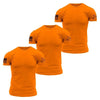 Grunt Style Safety Orange Basic T-Shirts - Safety Orange - 3 Pack T-Shirt