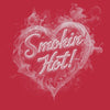 Grunt Style Women's Smokin' Hot Boyfriend Fit T-Shirt - Red artwork