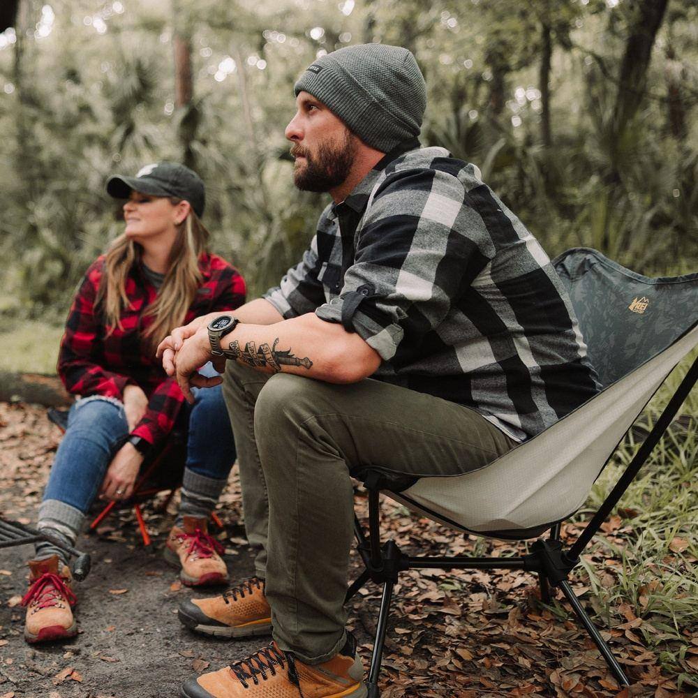 Plaid Button Up Flannel for Men 