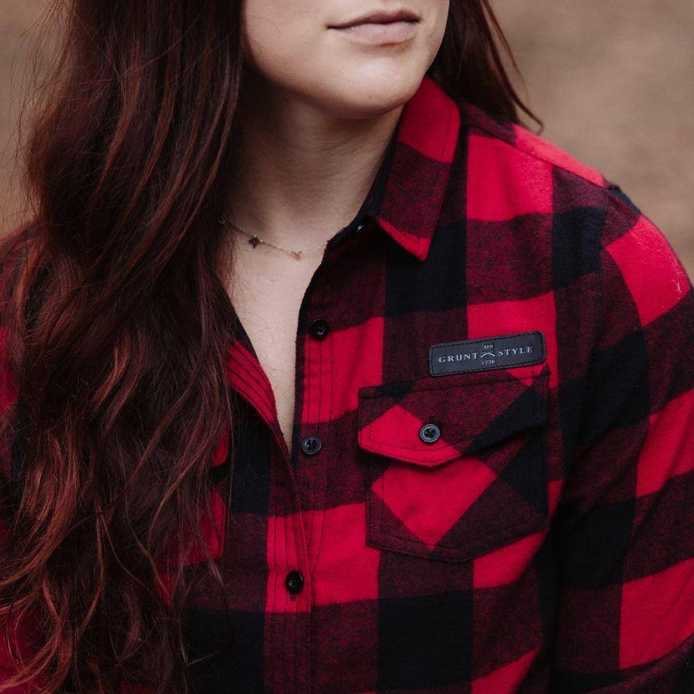 Women's GS Plaid Flannel Buffalo | Grunt Style 