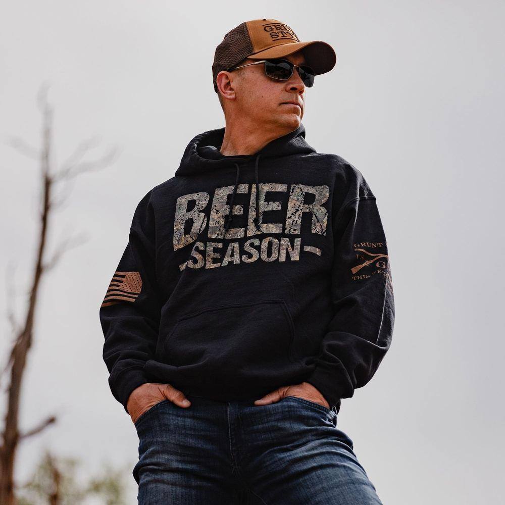 Realtree Edge Beer Season Hoodie Black