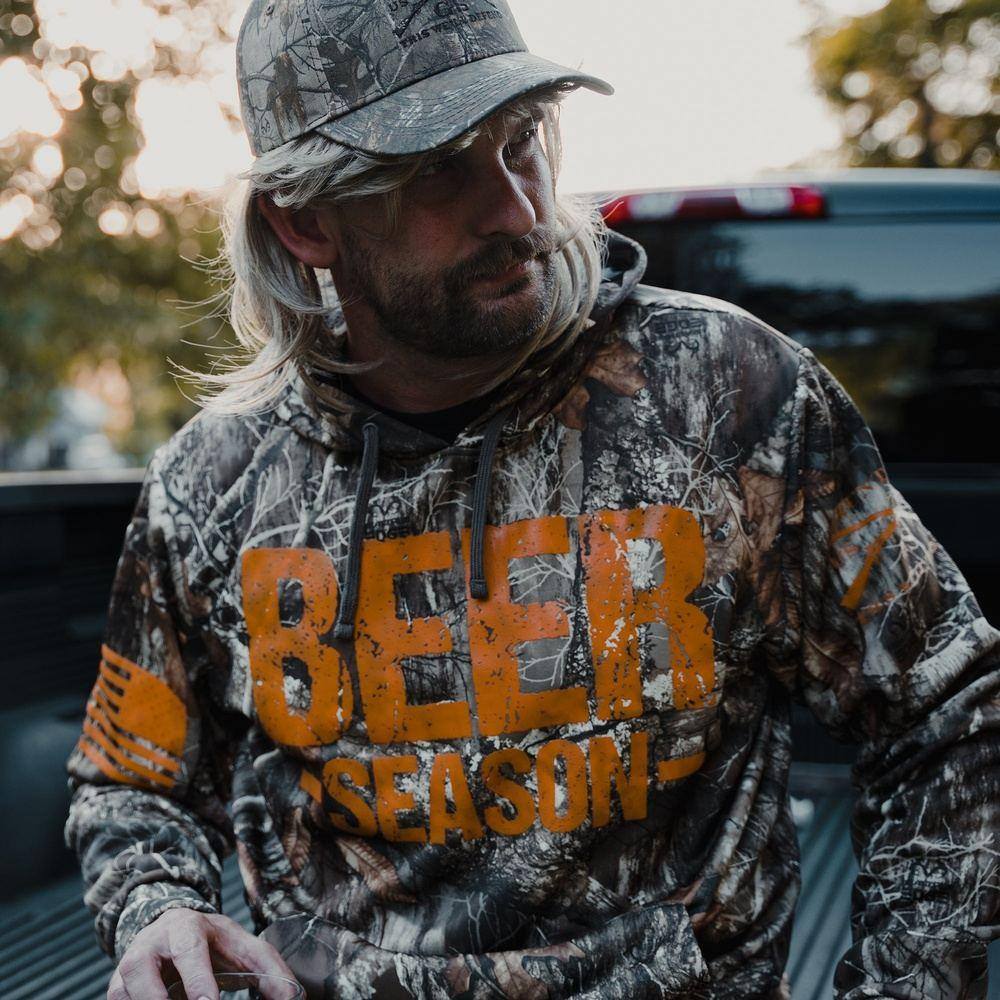 Realtree Edge Beer Season Hoodie All Over Camo Grunt Style LLC