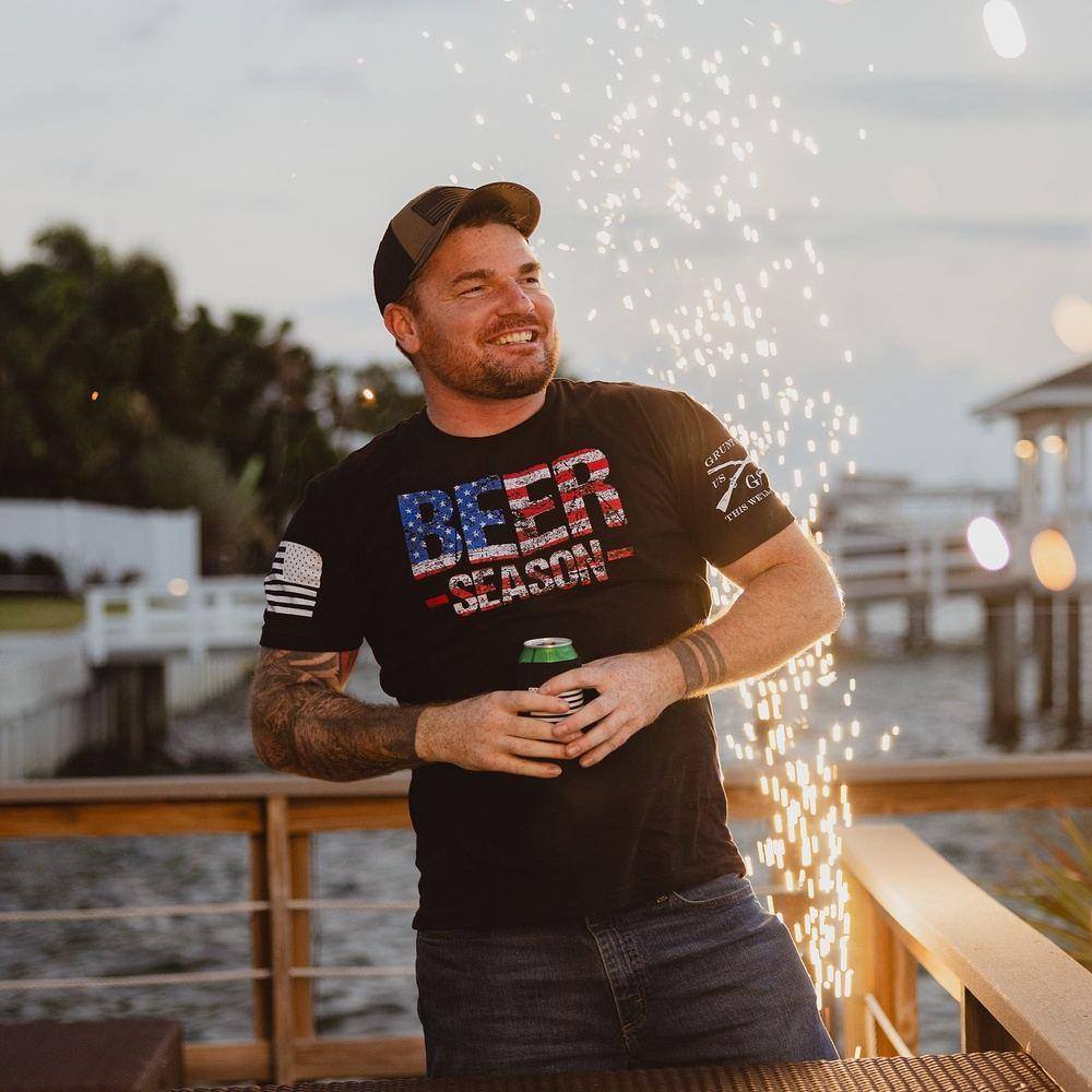 Men's Beer Season T-Shirt | Grunt Style 