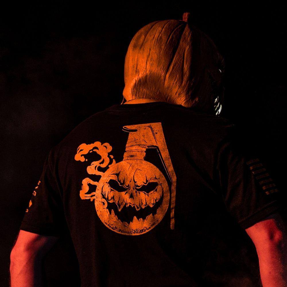 Halloween Grunt Style Graphic Tee