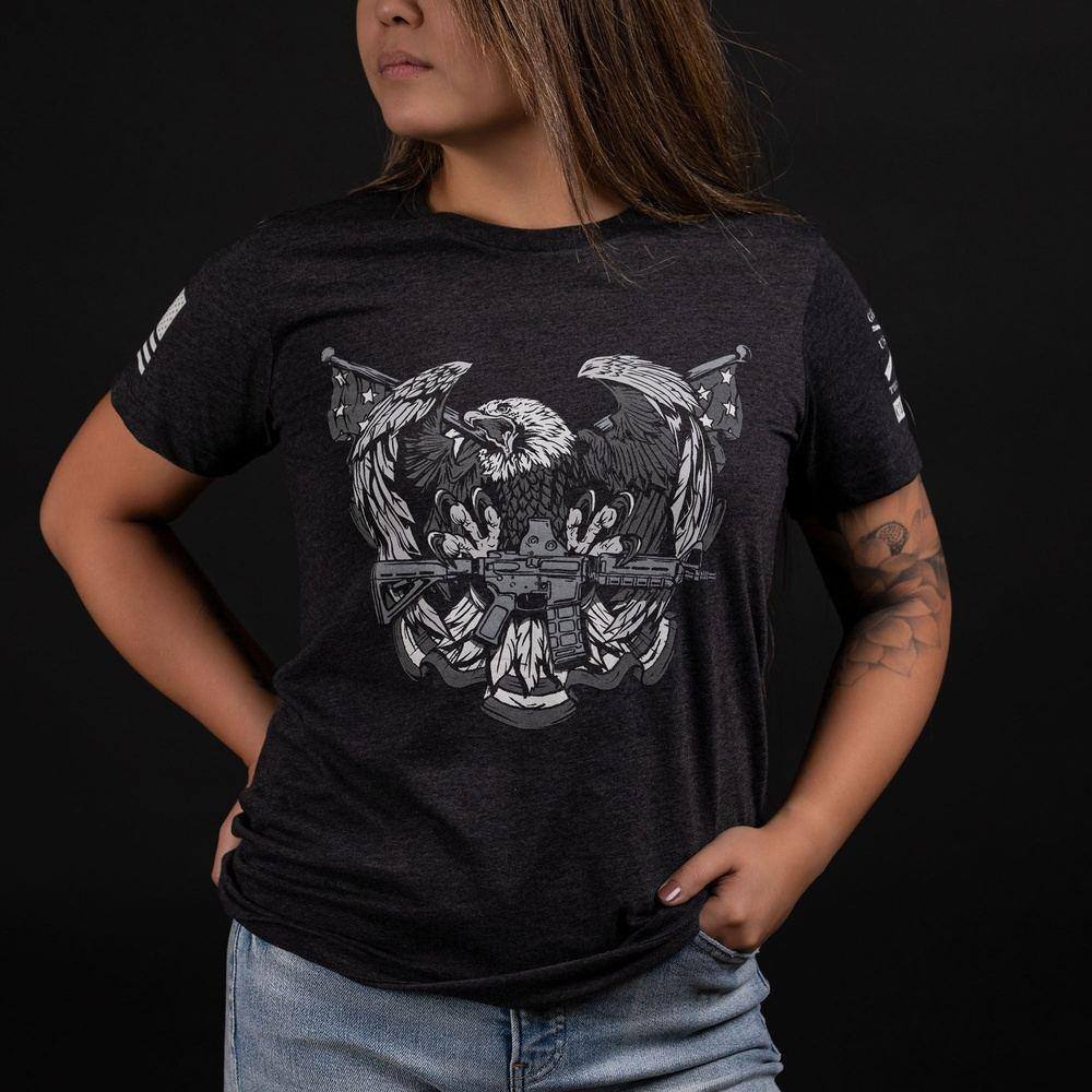 Women's Murican Eagle Tee | Grunt Style 