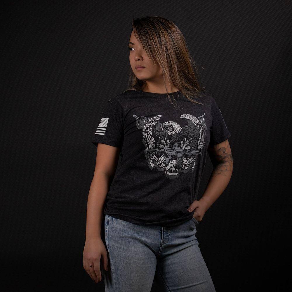 Women's 'Murican Eagle Shirt | Grunt Style 