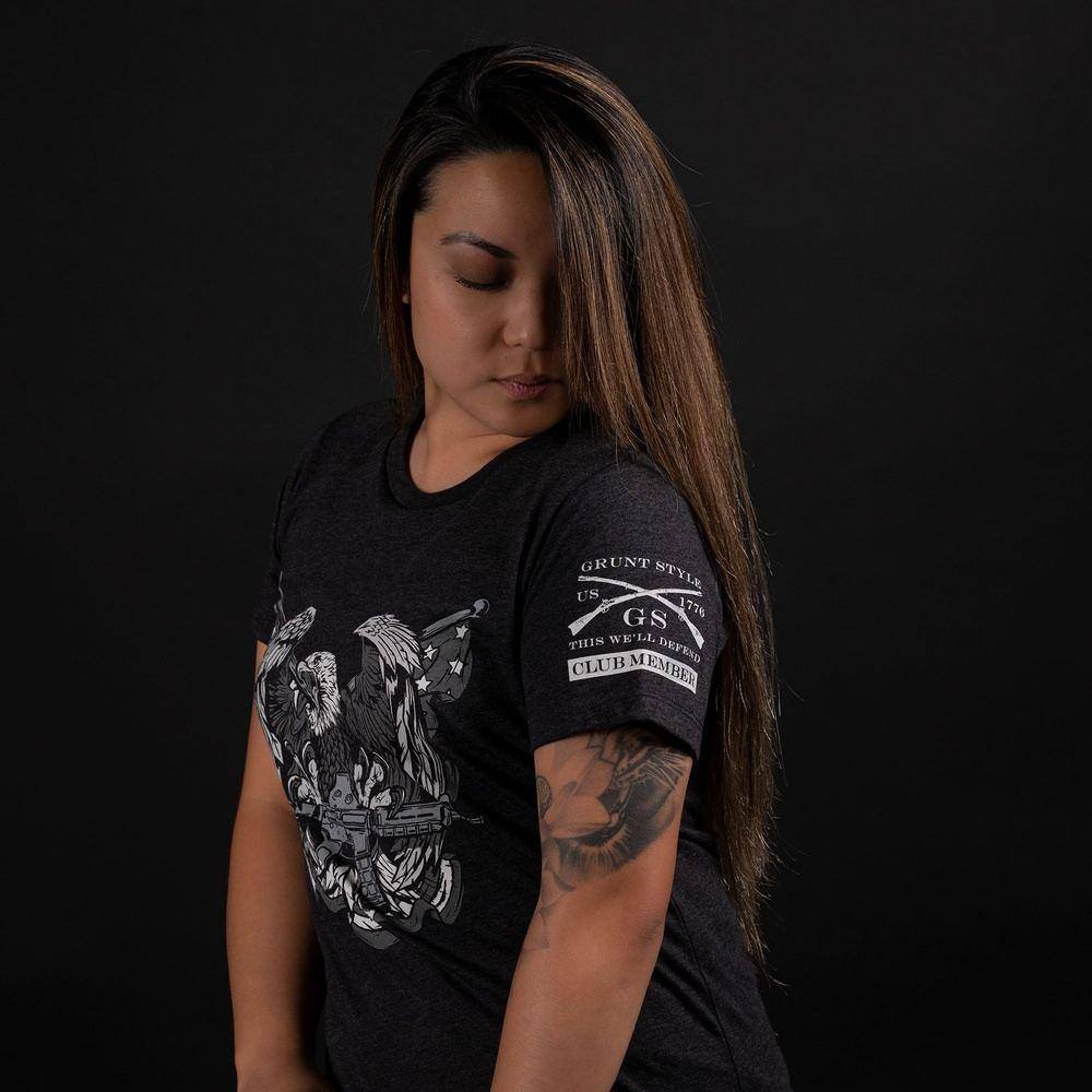 Women's 'Murican Eagle Tee  | Grunt Style 