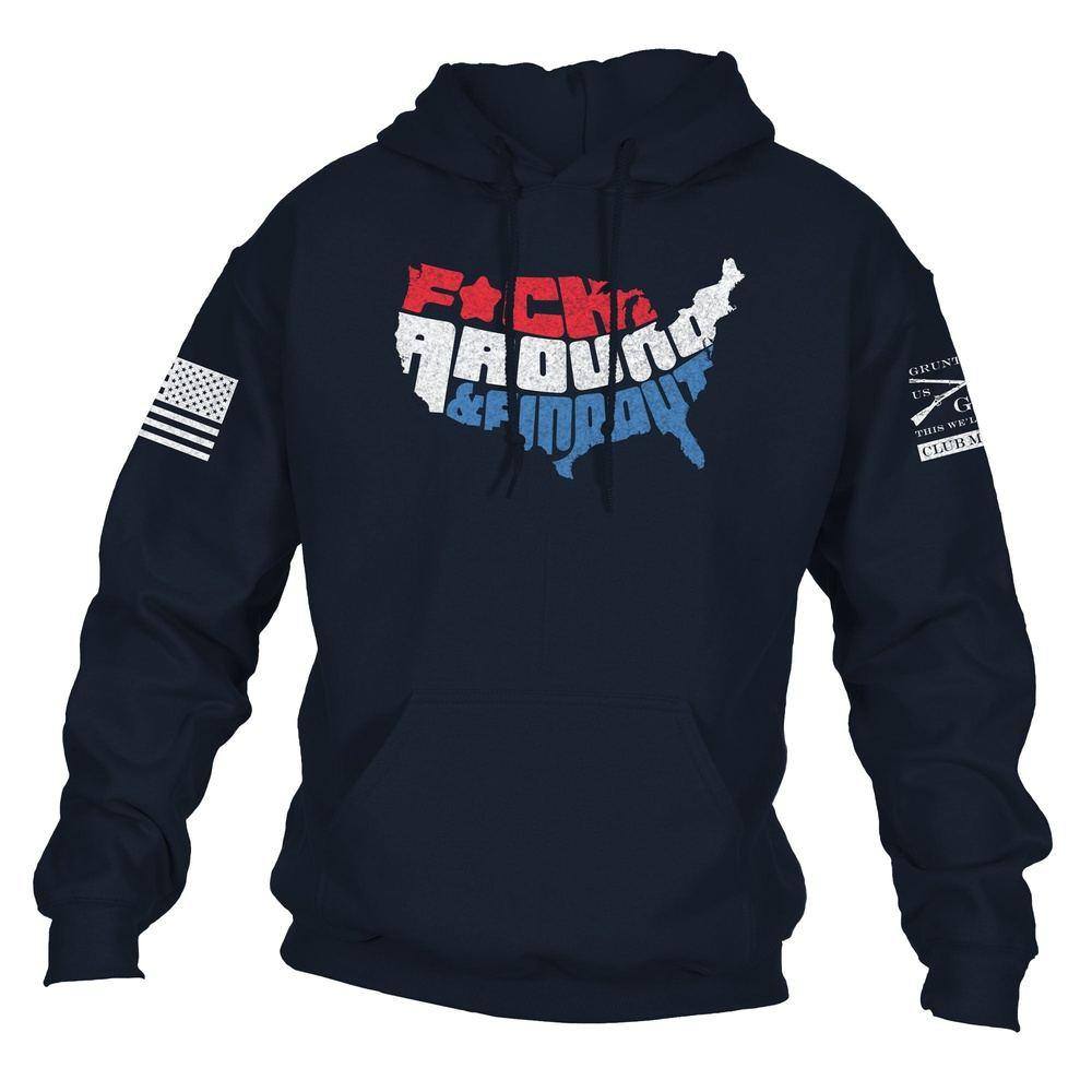 F*ck Around and Find Out Hoodie - Club Grunt Style