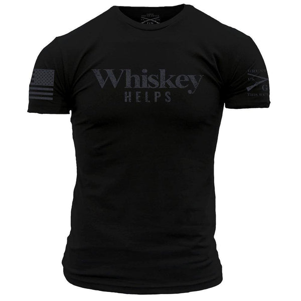 Whiskey Shirts | Whiskey Helps™ - Patriotic Clothing – Grunt Style