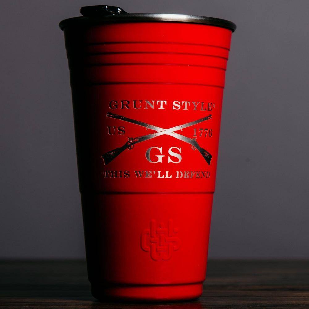 Insulated Party Cup with the Grunt Style Logo  