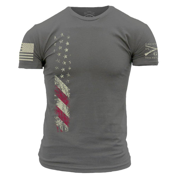 Men's True Colors Patriotic Tee - Heavy Metal – Grunt Style, LLC