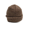 Full Logo Brown Heather Cuffed Beanie | Grunt Style 