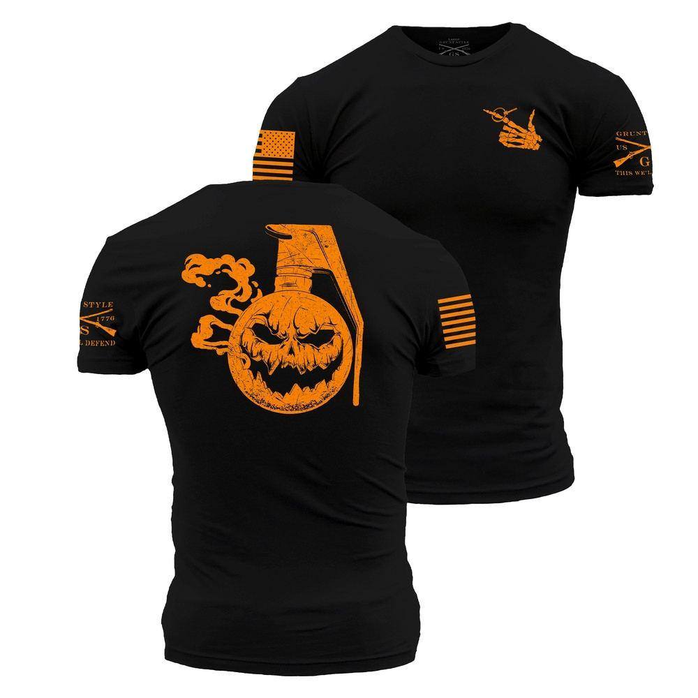 Halloween Grunt Style Graphic Tee 