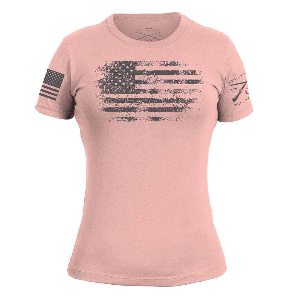 Women's Vintage American T-Shirt - Desert Pink