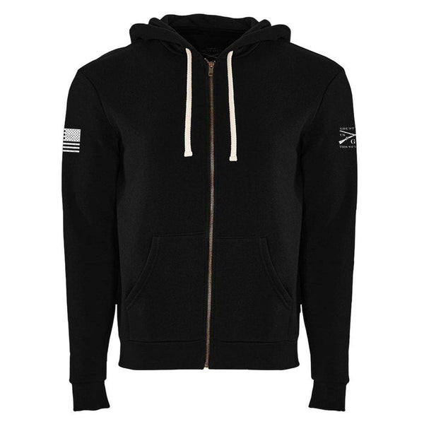 Premium Patriotic Black Zip Up Hoodie – Grunt Style, LLC