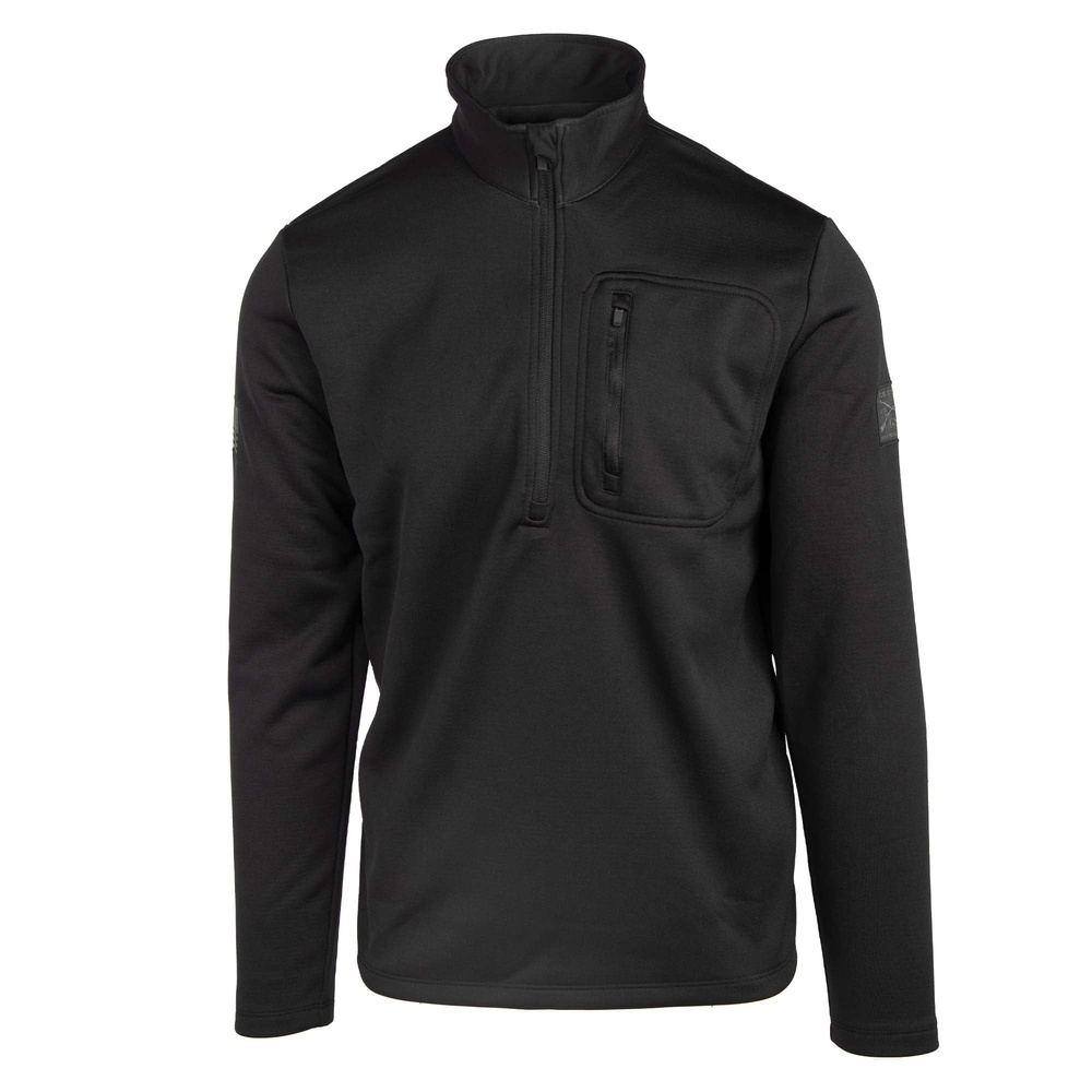 Men's 1/2 Zip Waffle Patriotic Top - Black – Grunt Style, LLC