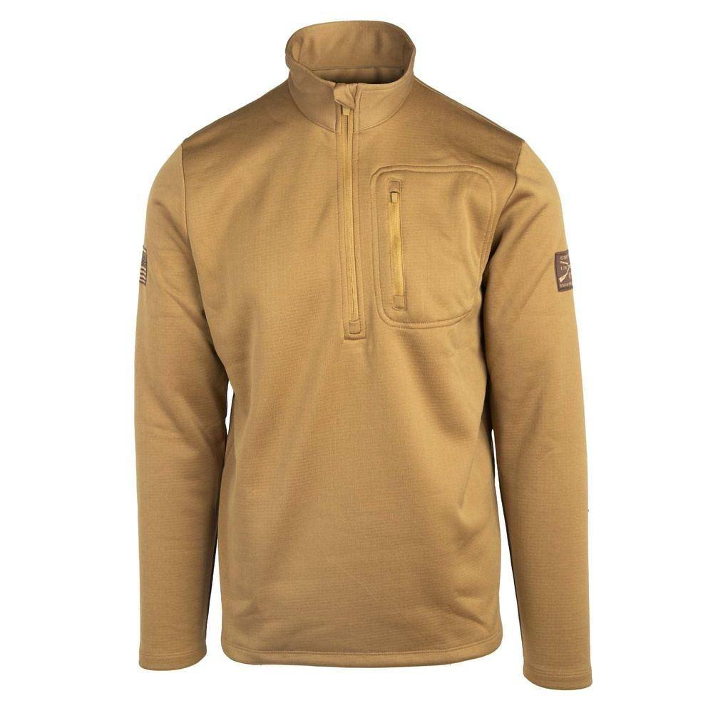 Half Zip Waffle Jacket 