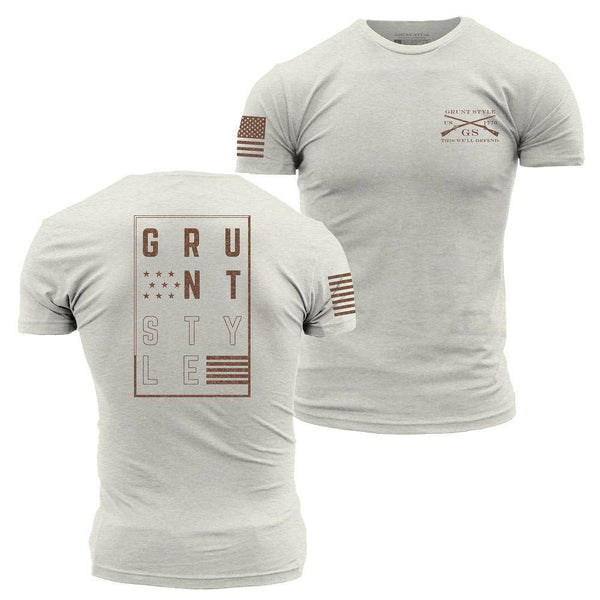 Grunt Style Stars and Stripes Logo - Men's Tee – Grunt Style, LLC